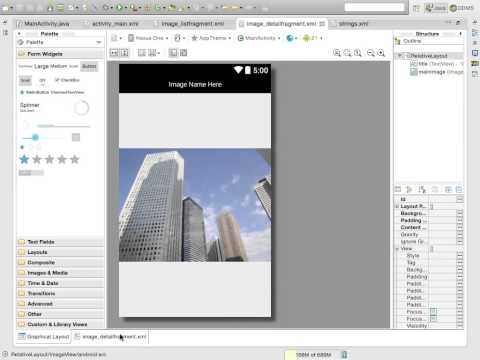 Part 1 -  Fragment Master Detail Flow