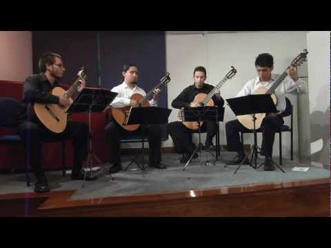 Rumichaca - bambuco. Cuarteto Colombiano de Guitarras