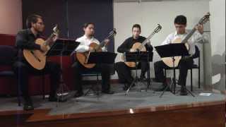 Rumichaca - bambuco. Cuarteto Colombiano de Guitarras