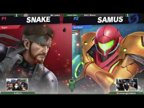 SU@GU 6-29 (Losers Finals): djb | Pelca (Snake) vs RaS | Waves (Samus)