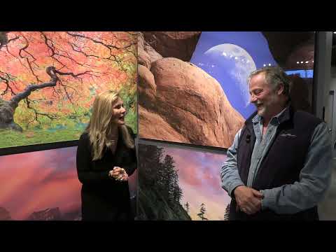 🌟 Maria interviewed Bret Webster at Bret Webster Gallery, La Jolla! 🎨