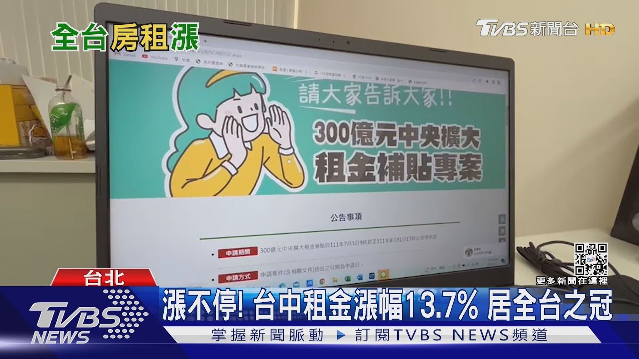 難熬！租金指數屢創新高　通膨吃掉薪水「錢變薄」