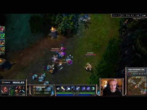 Fnatic Rekkles getting trolled by Drunk Fnatic Teammates