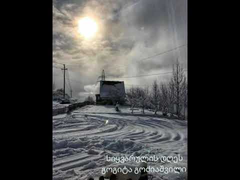 Gogita Godziashvili-გოგიტა გოძიაშვილი-სიყვარულის დღეს.