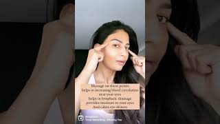 Dry eyes massage points