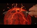 Cutting A Lava Watermelon Visual ASMR