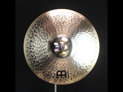 Meinl 14" Pure Alloy Custom Medium Thin Hi Hats - 965g/1092g (video demo) image 2
