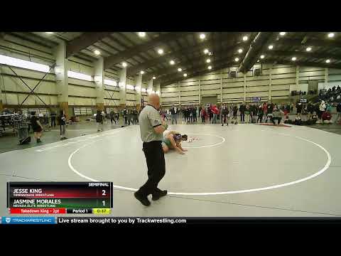 187 Lbs Semifinal - Jasmine Morales, Nevada Elite Wrestling Vs Jesse King, Timpanogos Wrestling Ff