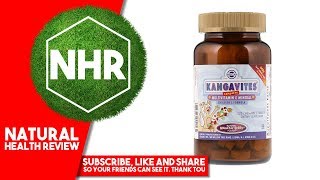 Solgar, Kangavites, Complete Multivitamin & Mineral Children's Formula, Berry Flavor, 120 Chewable T