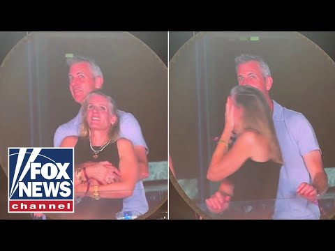 CEO's kiss cam catastrophe with coworker rallies internet