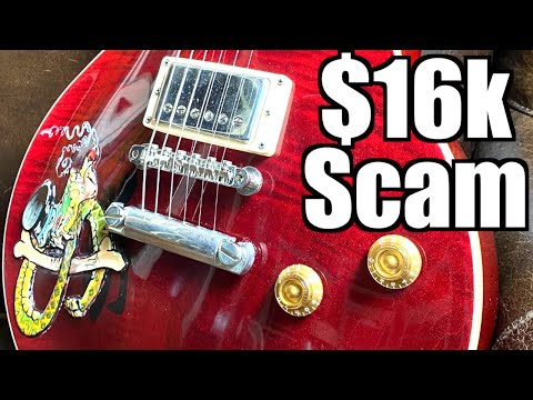 I Was Scammed Out of $15,100 | The SNAKEPIT Counterfeit Les Paul Story