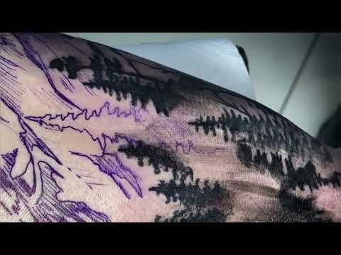Forest Tree Tattoo