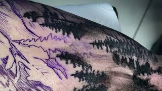 Forest Tattoo | Time Lapse
