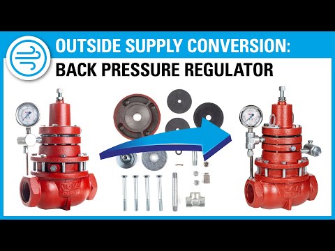 Full Port to Reduced Port Inner Valve Size Conversion for Kimray Back Pressure Regulators