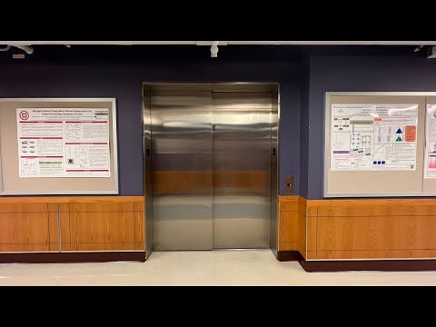 HUGE Long Hydraulic Elevator at Washington University in St. Louis
