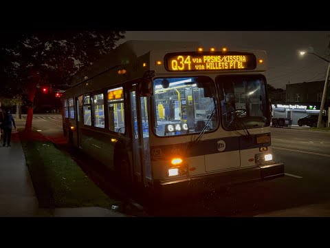 The last ever Q34 Bus.