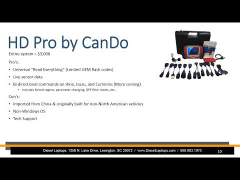Diesel Diagnostic Products Reviewed - Bosch ESI, JPRO, CanDo, PF-Diagnose, TEXA, & More