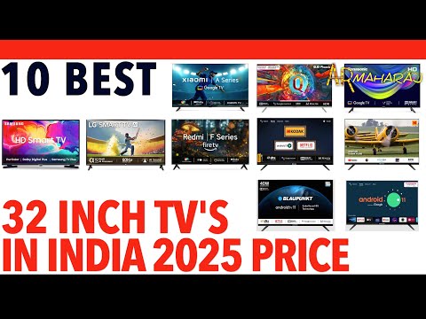 📺 Top 10 Best 32 Inch TV's iN India 2025 | ✨ 32 Inch Tv Price | LG, SAMSUNG,PANASONIC,XIAOMI,THOMSON