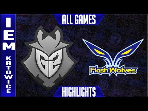 G2 vs Flash Wolves Highlights All Games - IEM Katowice 2017 Finals - G2 vs Flash Wolves All Games