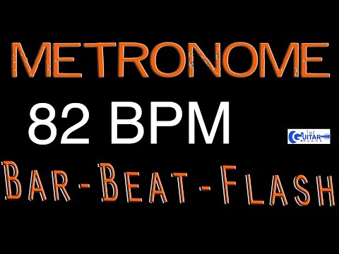 82 BPM FREE Metronome Best Free Online Metronome  Beats Per Minute Counter Flash Drummers Metronome