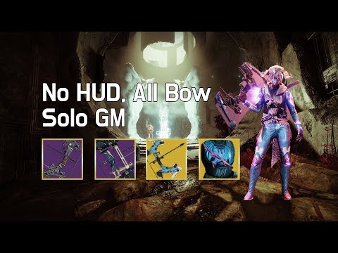 Solo, All Bow, No HUD, Hunter Insight Terminus Grandmaster Nightfall