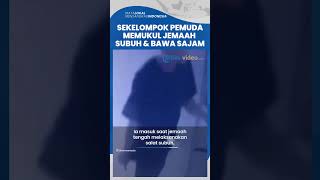 Viral Sekelompok Pemuda Memukul Jemaah Salat Subuh di Makassar, dengan Bawa Senjata Tajam