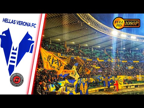 🟡🟡 VERONA FANS ATMOSPHERE at Marcantonio Bentegodi || Verona 2 - 0 Cremonese • SERIE A