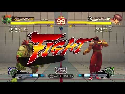 Cast Blanka (BLANKA) vs DCB599 (Guy) casual match