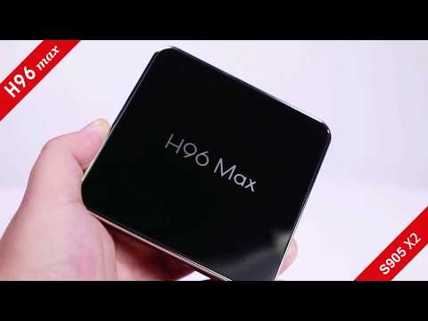 H96 MAX X2 32G Android 8 1 ott tv box UI and KODI Introduction