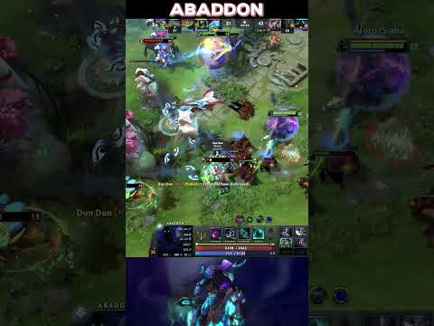 2 Level In 38 Seconds Abaddon Likes this Very Much #dota2 #dota2highlights #rampage