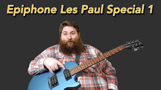 Video thumbnail for How Good Is A $200 Electric Guitar Be? Epiphone Les Paul Special 1 by Chuck M Music