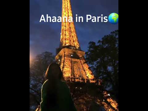 Ahaana in Paris♥️London|Sindhu Krishna |Hansika Krishna #travel #paris #London