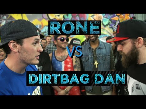 BOTZ2 - Rap Battle - Dirtbag Dan vs Rone