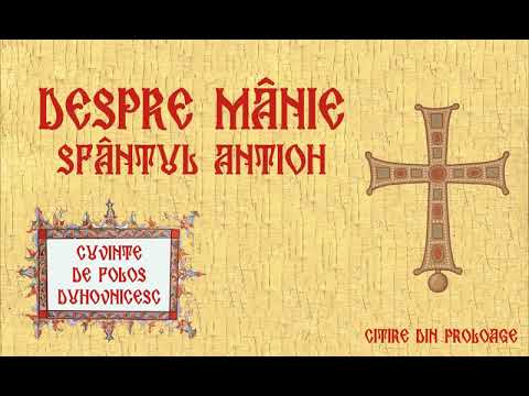 Despre manie - Cuvant de folos al SfantuluI Antioh