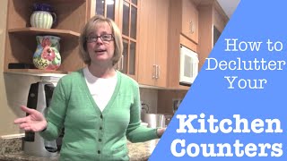 How to Declutter Your Kitchen Counters (and enjoy a clutter-free kitchen!)