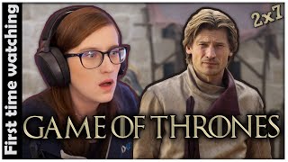 JAIME AND THEON GOING MAD?! FIRST TIME WATCHING Game of Thrones ! Season 2 Ep 7 Reaction