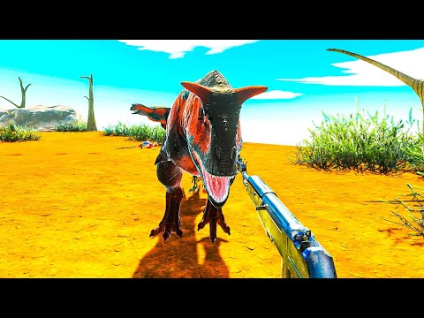 FPS AVATAR VS DINOSAURS - WILL IT BE ABLE TO PROTECT THE SETTLEMENT - ANIMAL REVOLT BATTLE SIMULATOR