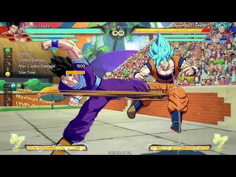 [DBFZ] Adult Gohan DP-Masenko Sparkless Loop ToD
