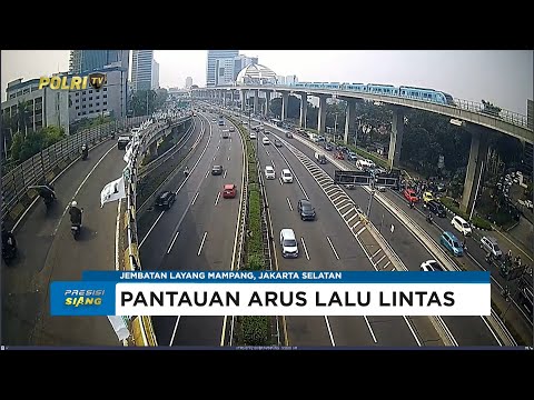 NTMC POLRI - PANTAUAN ARUS LALU LINTAS SIANG 28/07/2025