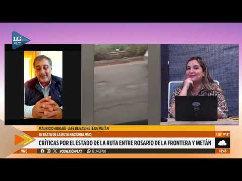 Críticas por el estado de la ruta entre Rosario de la Frontera y Metán