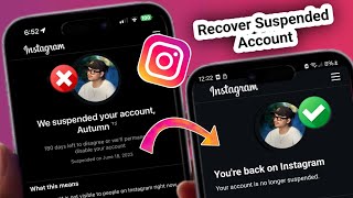 We Suspended Your Account Instagram 180 days Problem | Instagram Accou