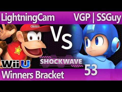 SW 53 Smash 4 - LightningCam (Diddy) vs VGP | SSGuy (Mega Man) - Winners Bracket