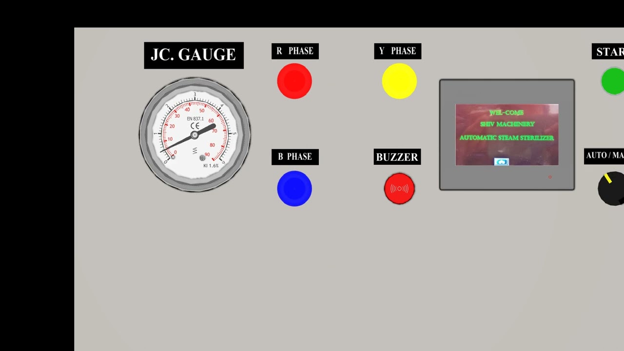 Horizontal Steam Sterilizer Autoclave (BIO MEDICAL ENGINEER)