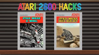 Atari 2600 Hacks - Star Wars - X-Wing & Star Wars Mos Eisley