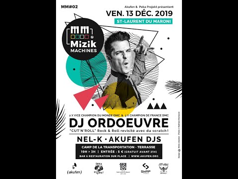 MIZIK MACHINES 2  DJ ORDOEUVRE 13 DEC 2019 SLM 973