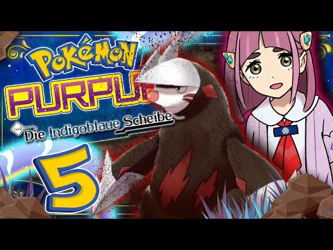 POKÉMON PURPUR 🟣 DIE INDIGOBLAUE SCHEIBE #5: Kampf gegen Blaubeer Top 4 Tara