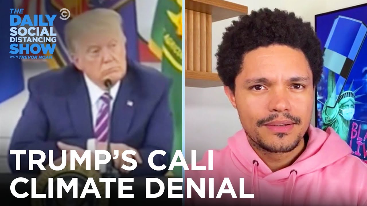 Trumpâ€™s Cali Climate Denial & Venusâ€™s Signs Of Life | The Daily Social Distancing Show - YouTube