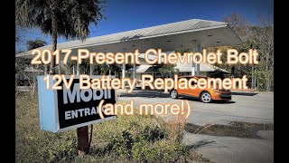 2017 - Present Chevrolet Bolt EV 12V Battery Replacement