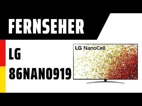Fernseher LG 86NANO919PA (NANO91) | Test | Deutsch