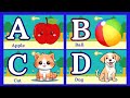 A For Apple B For Ball Phonics Song ABC Song ABCD Words Abcd Abcd Sri Dharanie Kids